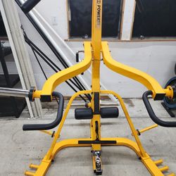 Powertech Lever Gym And Weight Plates