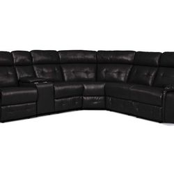 Reclining Sectional Available For Immediate Delivery 