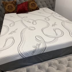 ๐ฅKing Memory Foam Mattress๐ฅ12โ Inches Thick Mattress๐๐คOrganic Cotton BrandโจSAME DAY DELIVERY DELIVERY ๐
