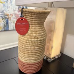 Basket Vase NWT
