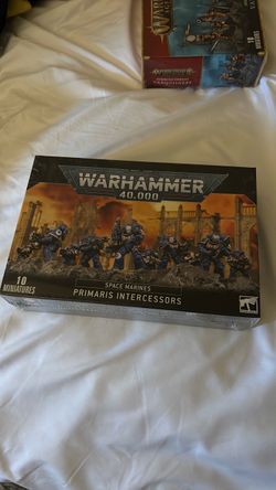 Warhammer 40k Primaris Intercessor Figures (SEALED)
