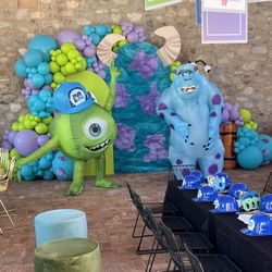 Monsters Inc Mike Wazowski Inflatable Adult Costume