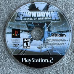 ***NO TRADES!!!*** Showdown: Legends of Wrestling (PlayStation 2) ***flawless disk***