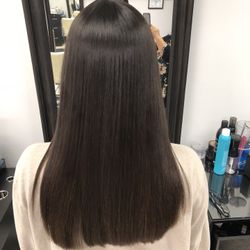 Japanesse hair straightening!! Alaciado japones.