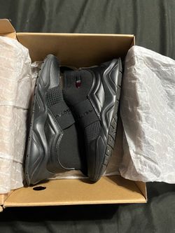 Champion Black Slip-On Sneakers