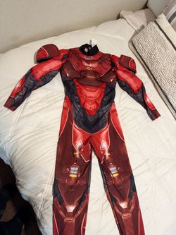 Halo Infinite Red Spartan Costume