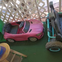 Power Wheels Mercedes And Buggy