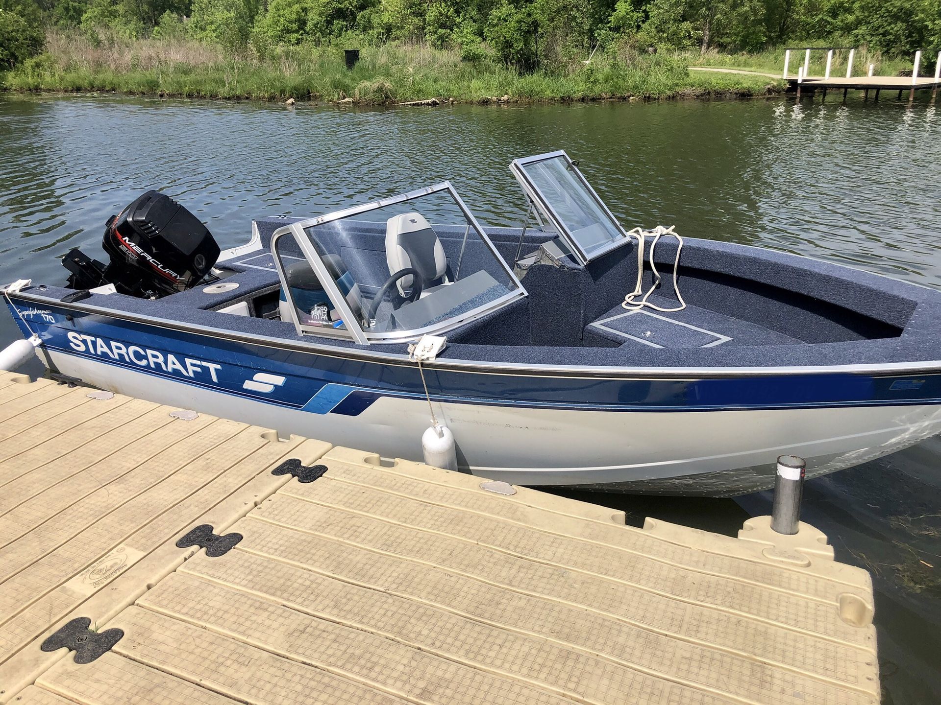 95 Starcraft Superfisherman 170 Boat