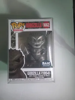 Funko Pop Godzilla 1954 BAM Exclusive Metallic Vinyl Figure