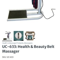 Used 2 Times Sunpentown SPT Health & Beauty Belt Massager - UC-633