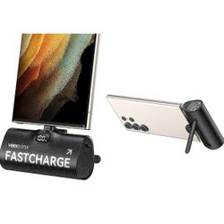Portable Charger for iPhone 16/15, Mini Power Bank with USB C Port 5,000mAh 20W PD Fast Charging, Pocket Phone Charger for iPhone 16/16 Pro/iPhone 15,
