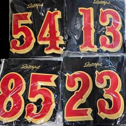 San Francisco 49ers Rivalry Nike Stitched Jerseys Mens Womens Sizes Small-7X**  See Prices 