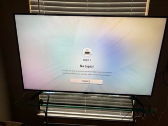 Samsung 55 in 4K UHD TV model UN55NU6900fxza like new