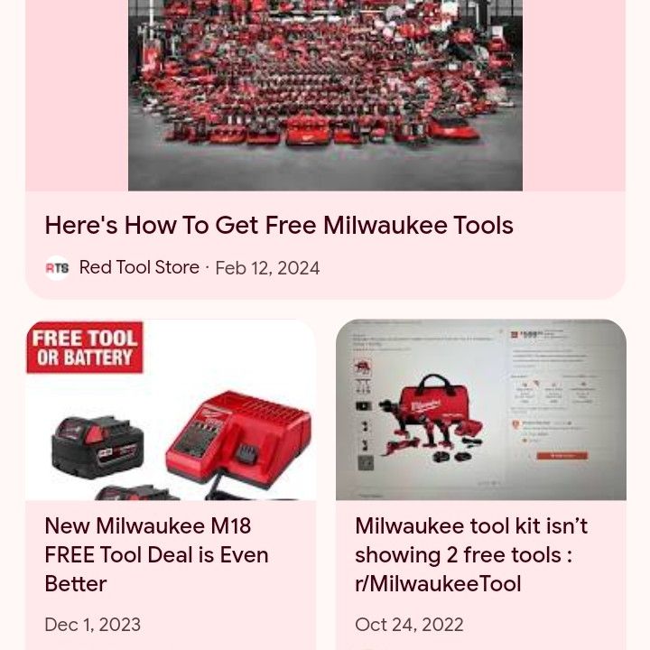 Milwaki  power Tools