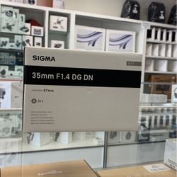 Sigma 35mm F1.4 DG DN