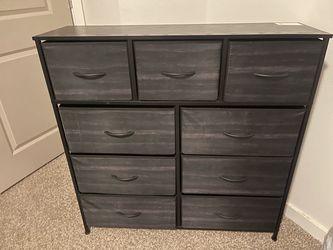 9-Drawer Fabric Dresser Storage Tower