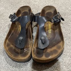 Black Birkenstocks Size 40