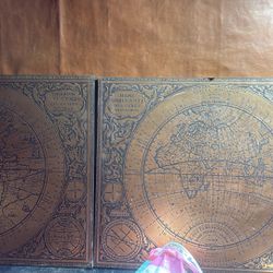 Engraved Copper Map