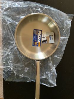 Piazza 5 Star Collection Stainless Steel Fry Pan, 28 cm / 11 Inch