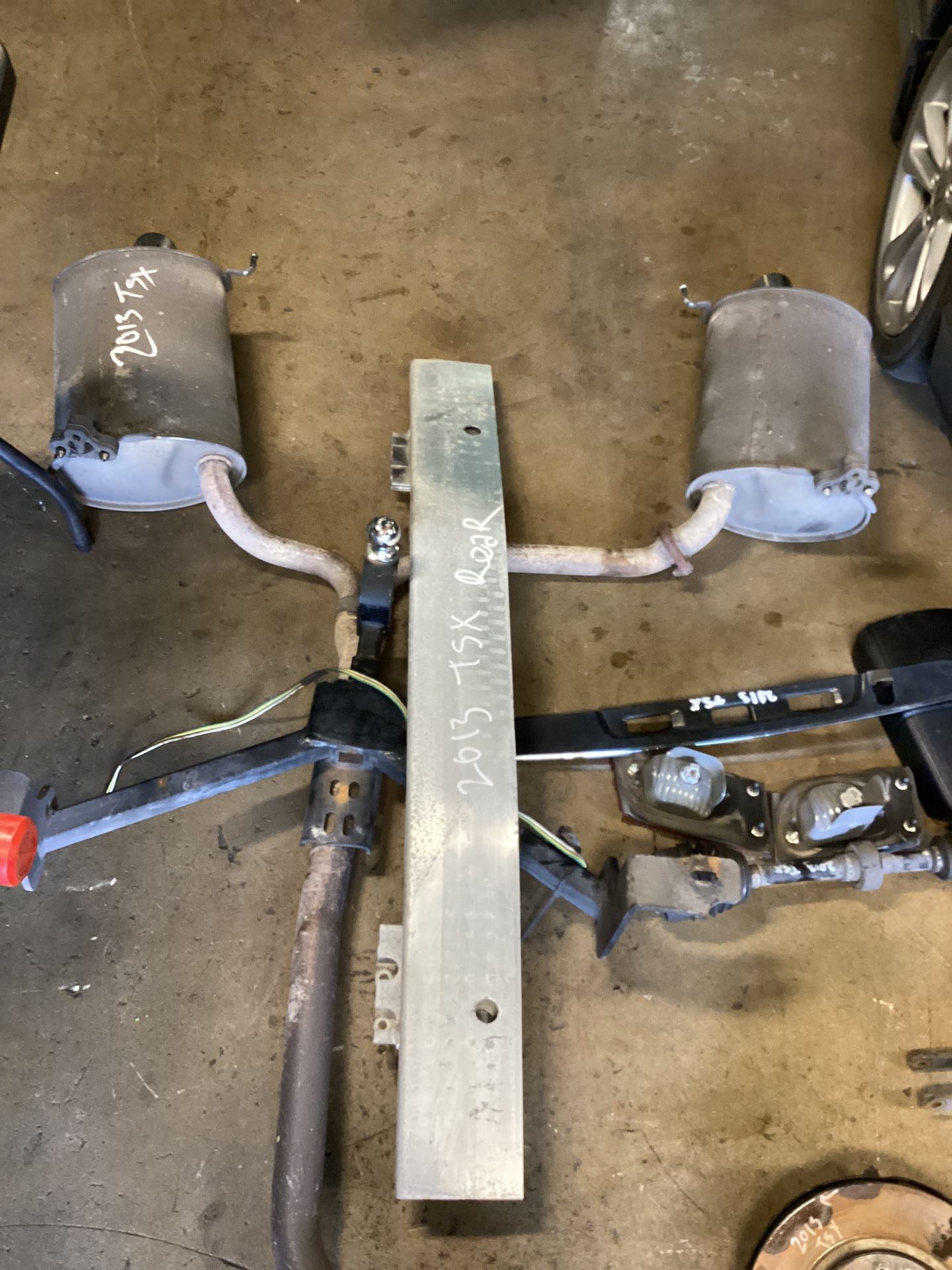 Rear Bumper Support\crash Bar