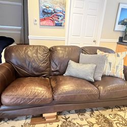Leather Couch (FREE)