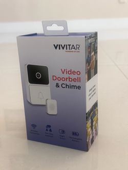 2 Vivitar Wireless Video Doorbells & Chimes