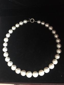 Genuine White South Sea Pearl Choker