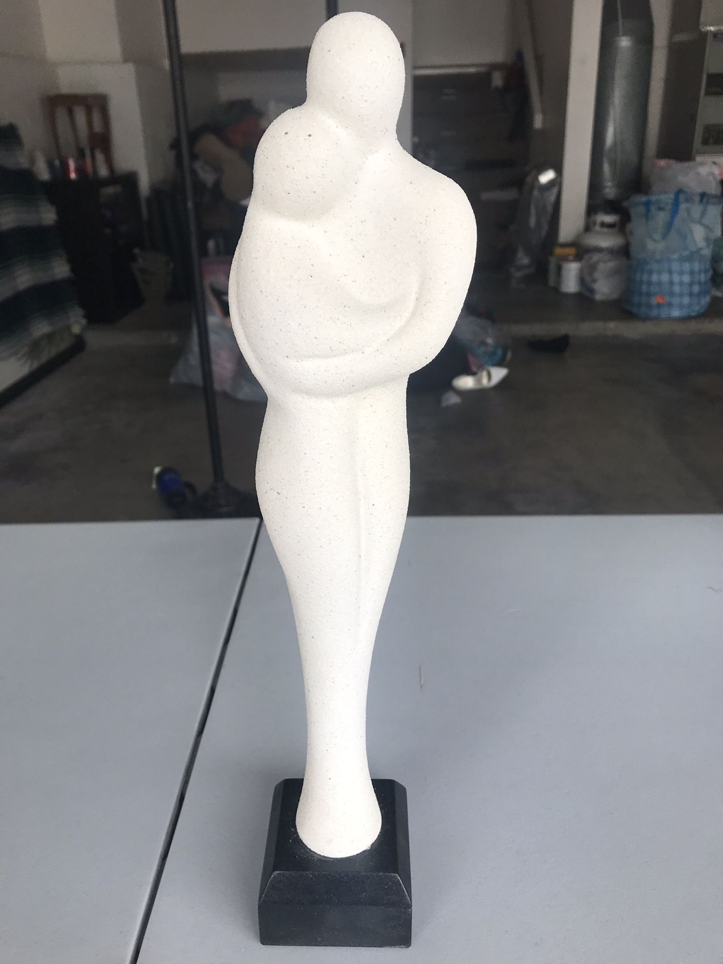 Cancun white sand sculpture