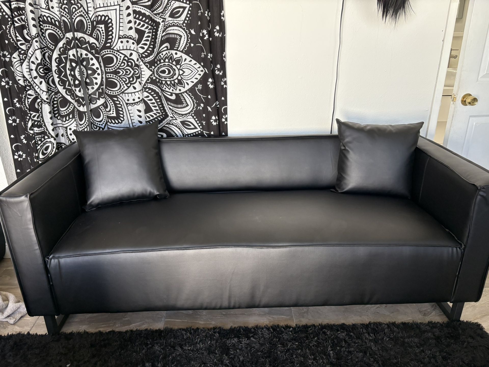 brand new leather couch