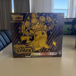 Pokemon Surging Sparks ETB
