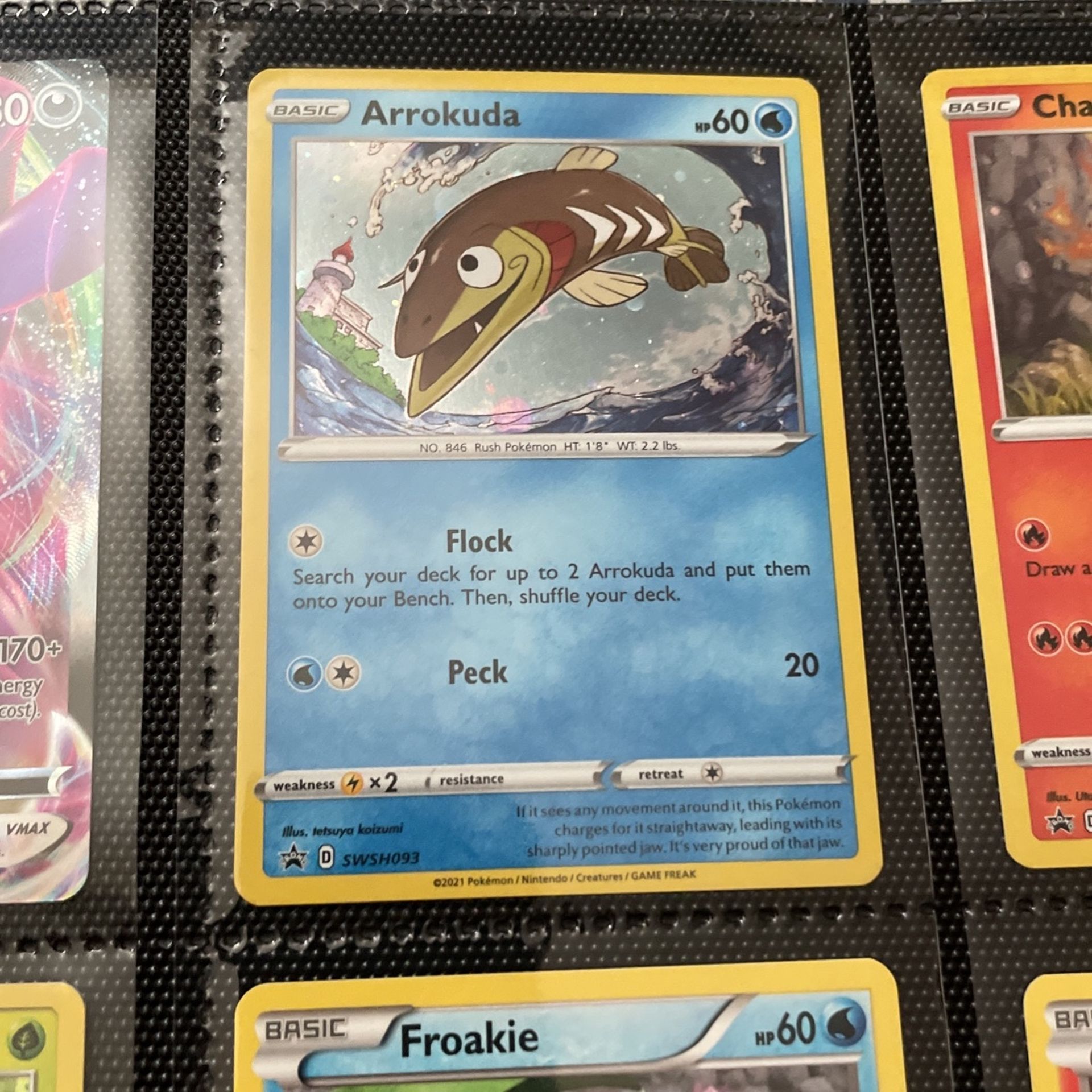 Holographic Arrokuda Promo Card