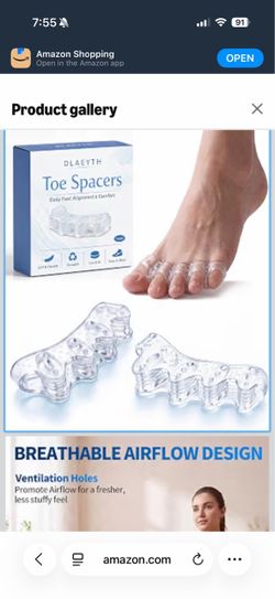 Brand new Soft Toe Spacers for Women and Men