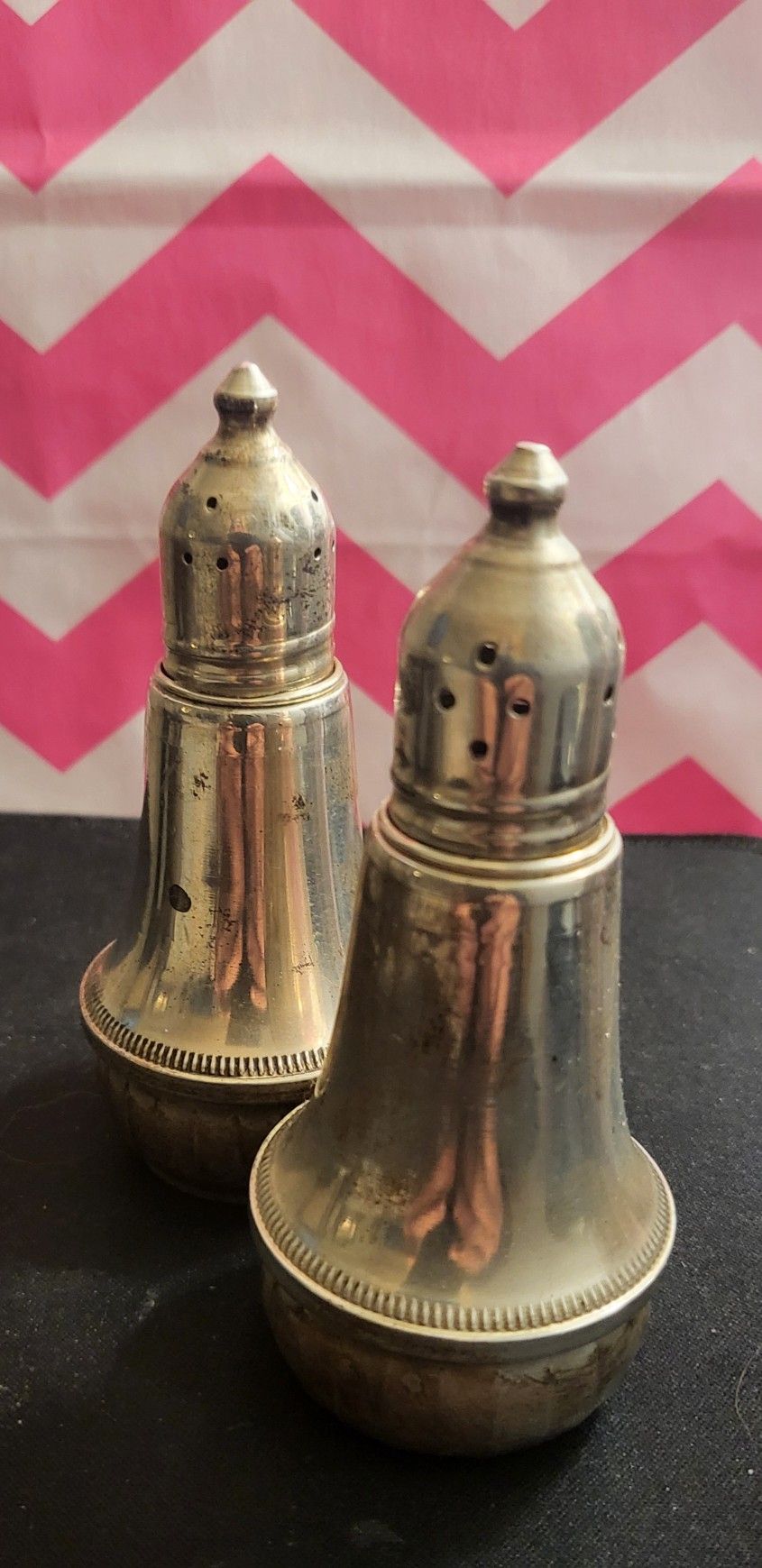 Sterling Salt And Pepper Shakers