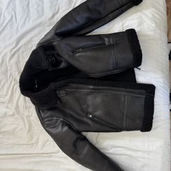 Zara Leather Coat