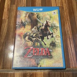 The Legend of Zelda: Twilight Princess HD Nintendo Wii U CIB Tested