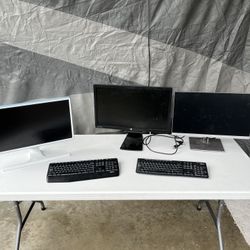 Monitors & Keyboards