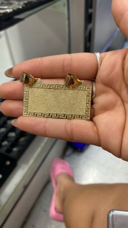 14K Solid Greek Name Pendant 