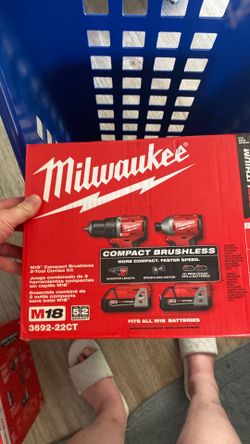 Milwaukee 18 comeback brushless 2 tool combo kit