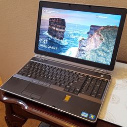 Like New Dell Laptop I5 With Docking Station 