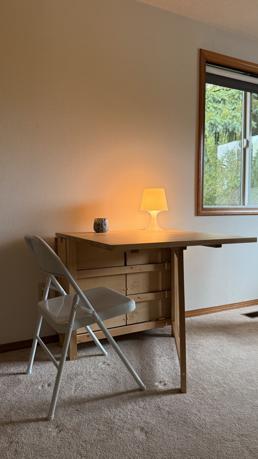 NORDEN Drop Leaf Dining Table