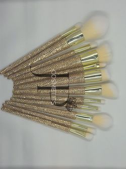 Gold Diamond Brushes