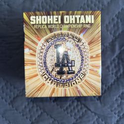 Dodgers Ohtani Ring. 