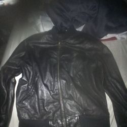Men's Leather Jacket.