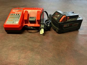 Milwaukee M18 XC5.0 Battery and Charger