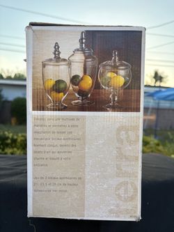 Glass jars