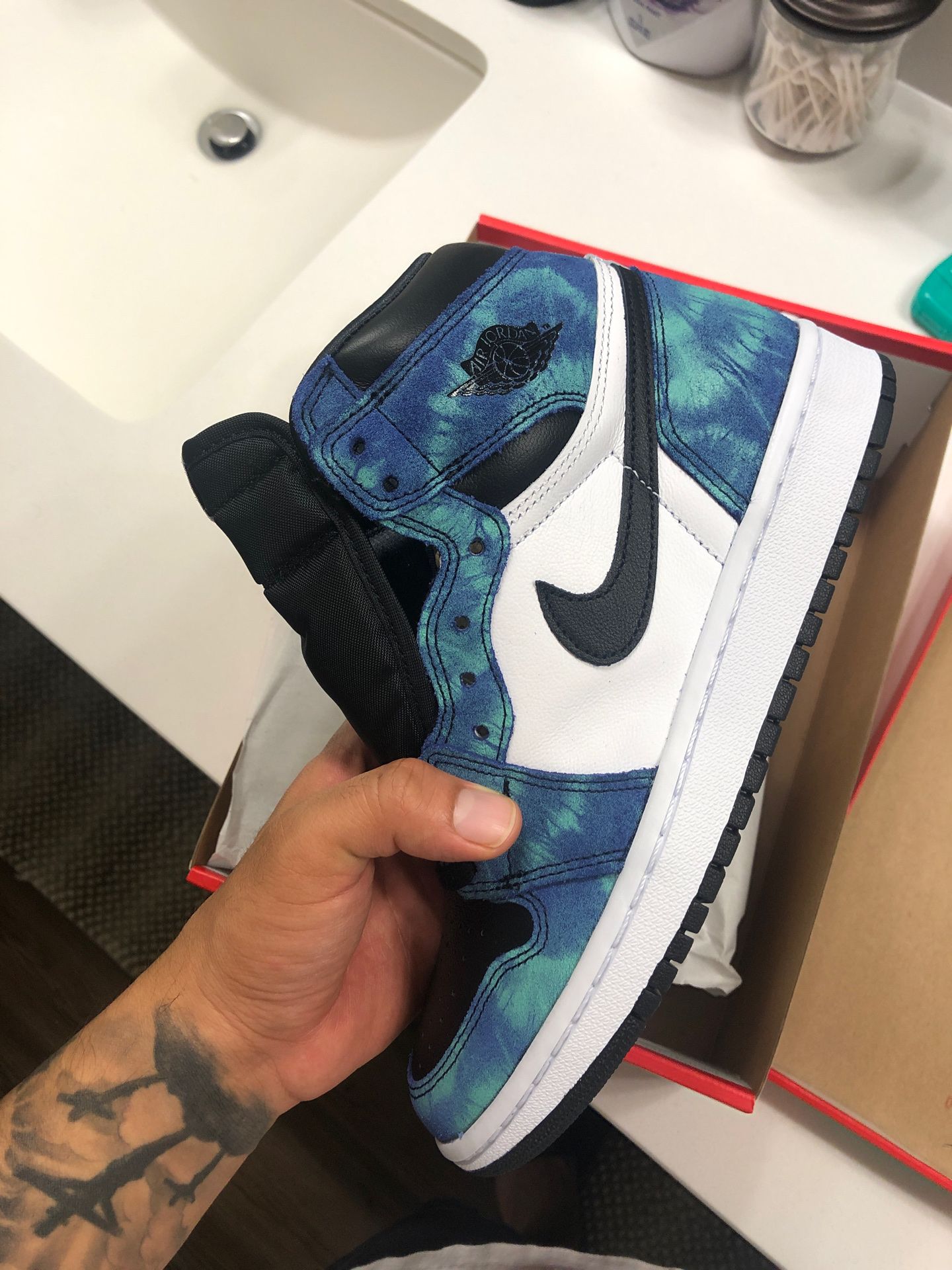 Jordan 1 tie dye