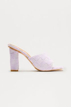 Lavender heels