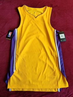 New Size 40 Nike Aeroswift NBA Blank Jersey Lakers AH8794-728 MSRP $200 Rare