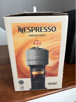 Nespresso Vertuo Next Coffee and Espresso Machine by De’Longhi Dark Grey