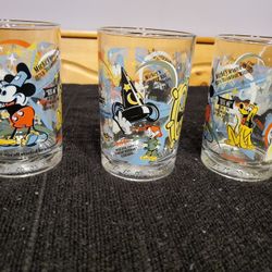 Vintage Disney 100 Year Mc Donald's Cups